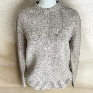 L.L. Bean 100% Lambs Wool Unisex Crewneck Sweater S